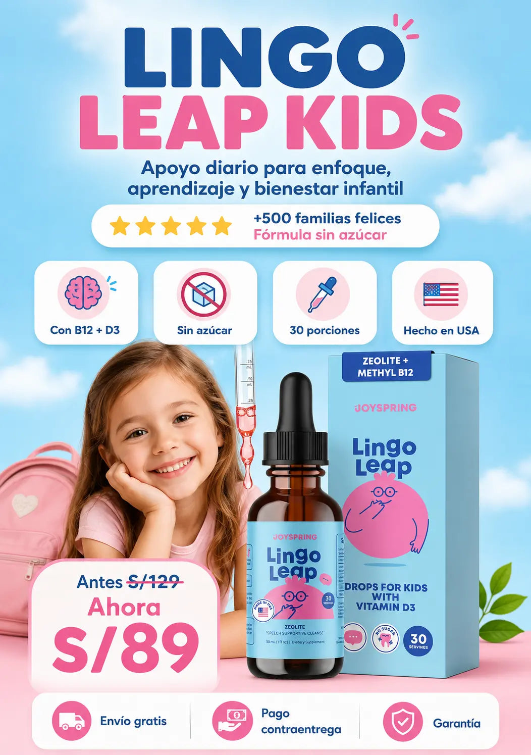 APOYO NATURAL PARA EL BIENESTAR DE TUS HIJOS