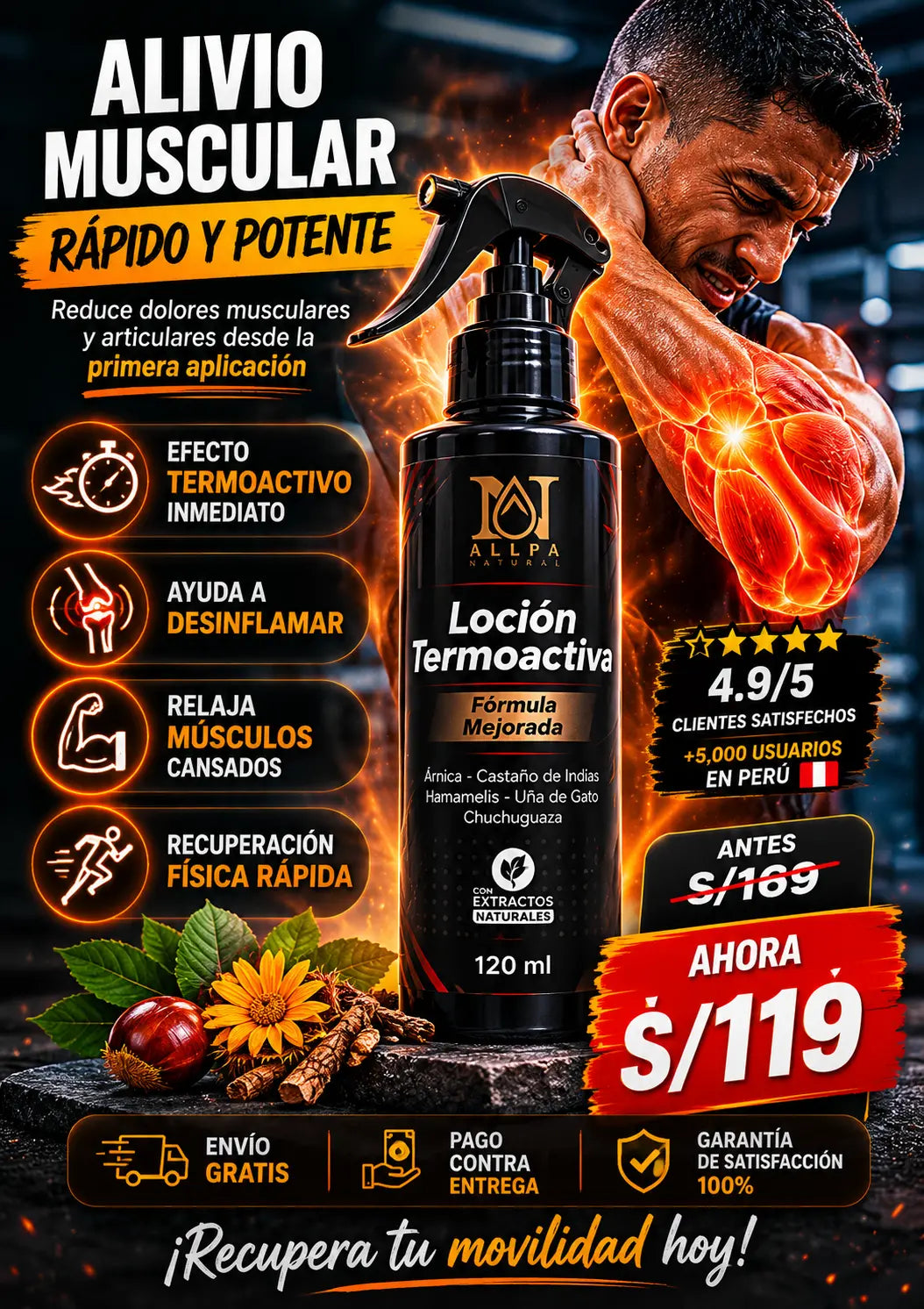 Locion Termoactiva Ultra